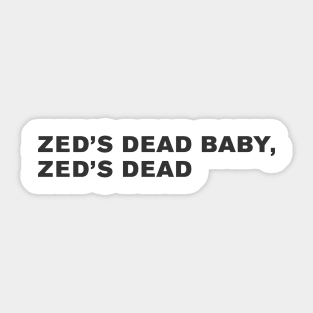 Pulp Fiction Quote Sticker